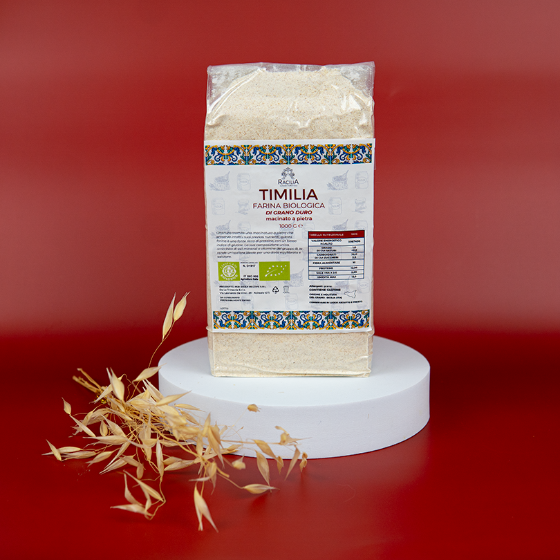 Farine de semoule de blé entier biologique Timilia - 1 kg