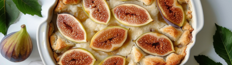 Crostata ai fichi freschi e marmellata di fichi d’India