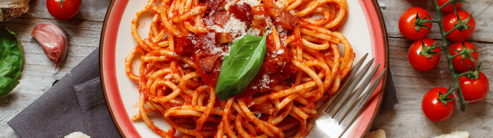 Linguine all’Amatriciana – Ricetta Tradizionale con Pasta Bio Racilia