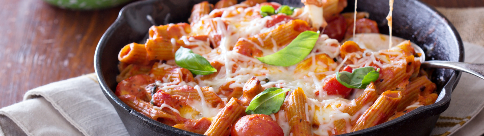 Pasta alla Sorrentina con Passata di Pomodoro Bio Racilia