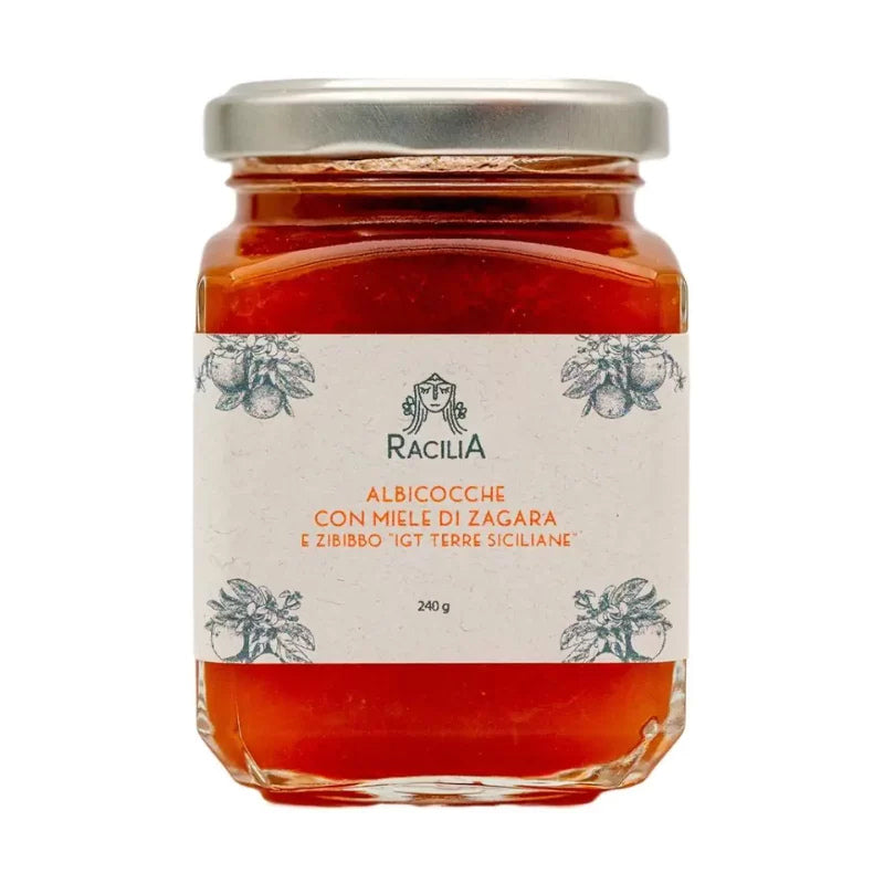 Confettura di Albicocche con Miele di Zagara e Zibibbo “IGT Terre Siciliane” - 240g