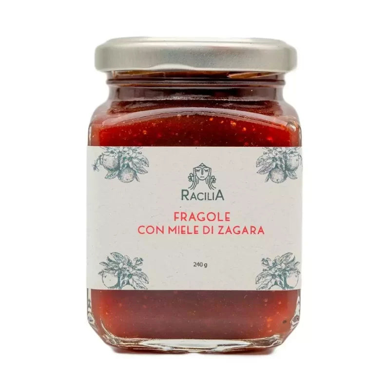 Confettura di Fragole con Miele di Zagara - 240g
