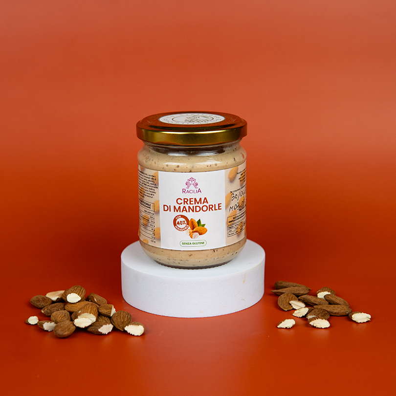 Crema di Mandorle - 40% di Mandorle - 190g