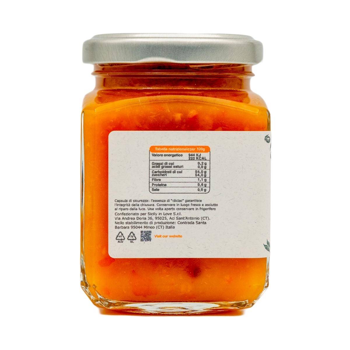 Marmellata di Mandarini con Miele di Zagara