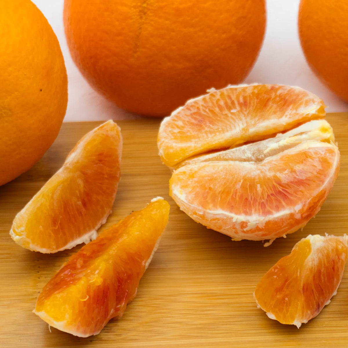 spicchi di arance tarocco