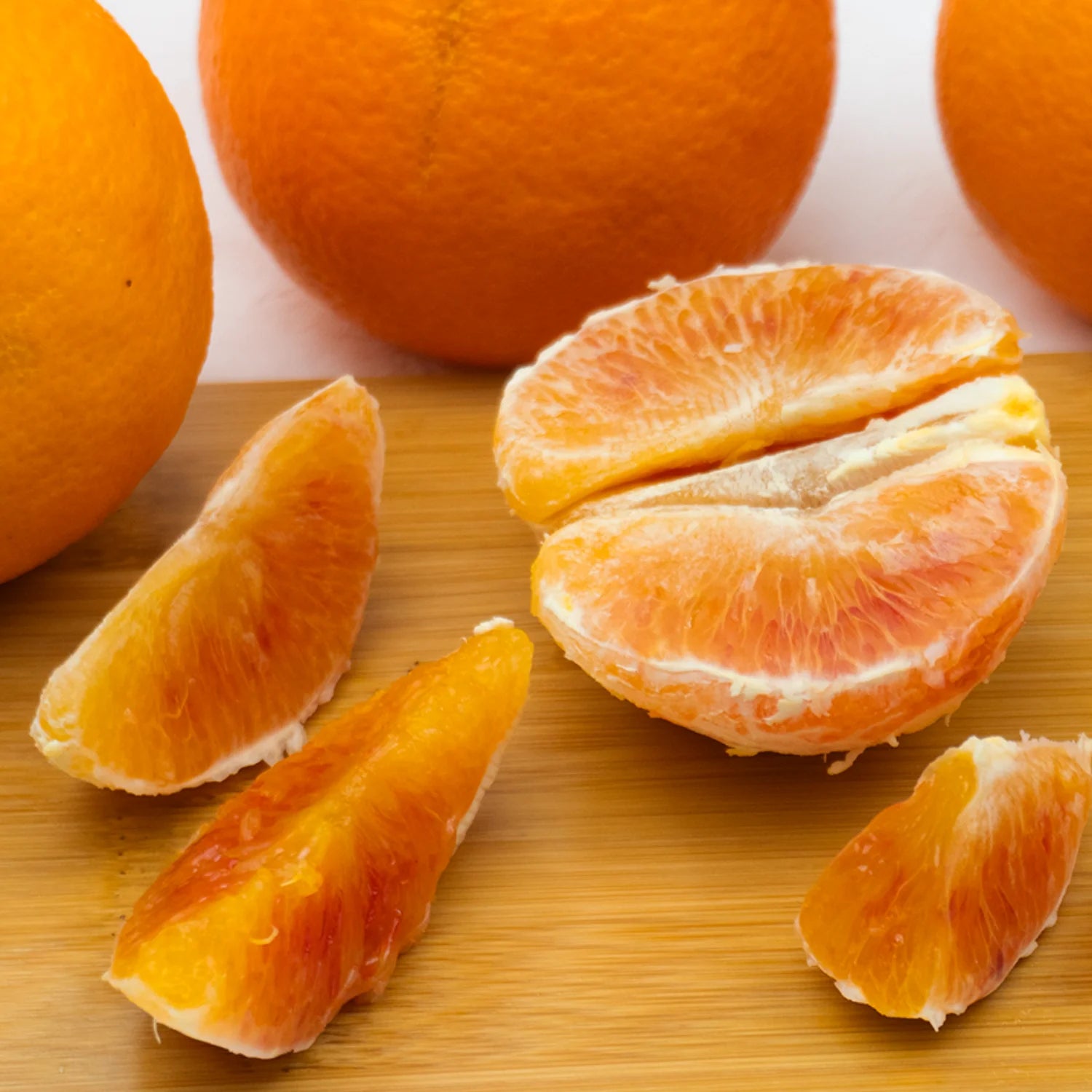 spicchi di arance tarocco