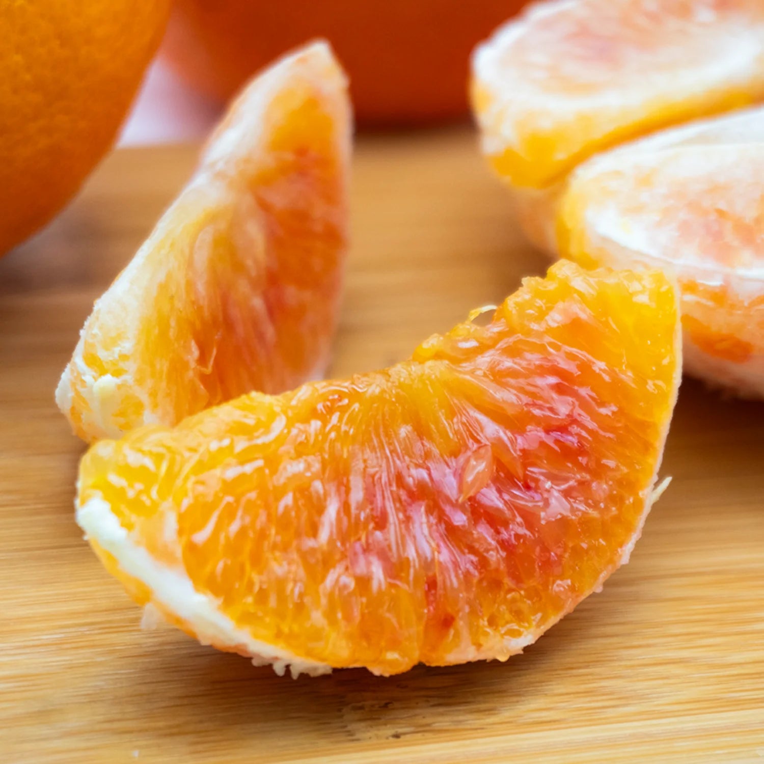 spicchi di arance tarocco