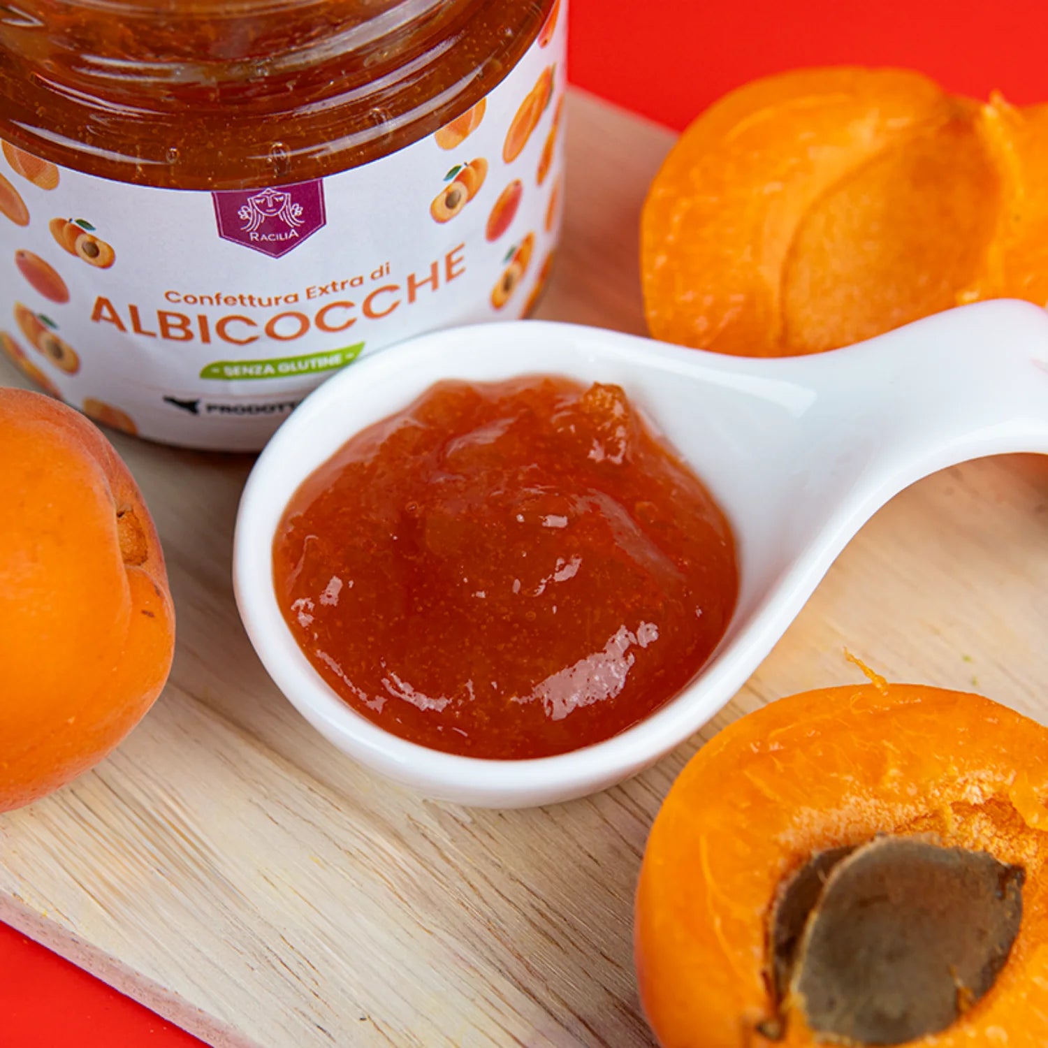 confettura extra di albicocche
