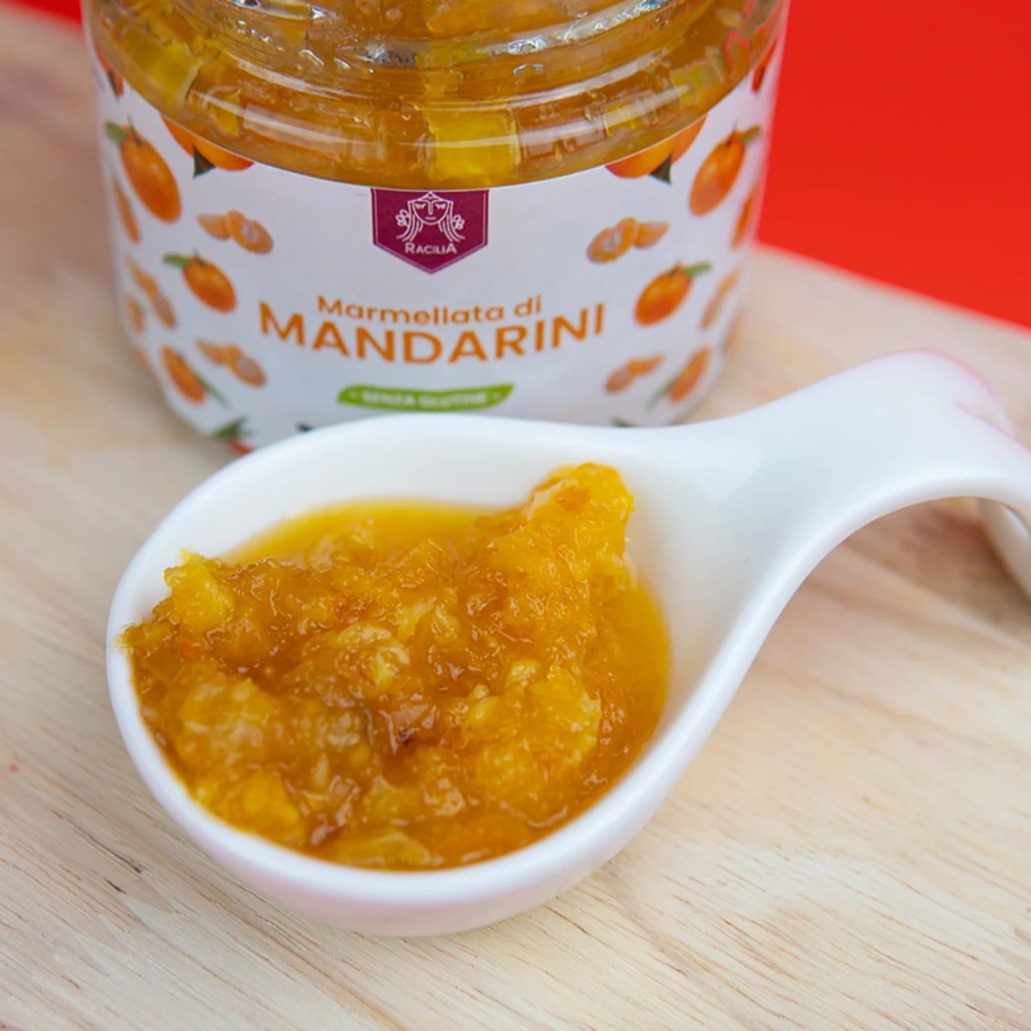 marmellata di mandarini in dettaglio