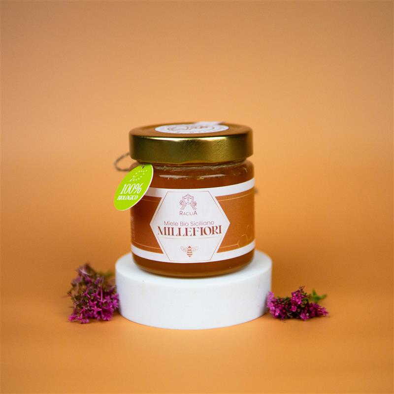 Miele Millefiori Biologico 100% Siciliano - 250g