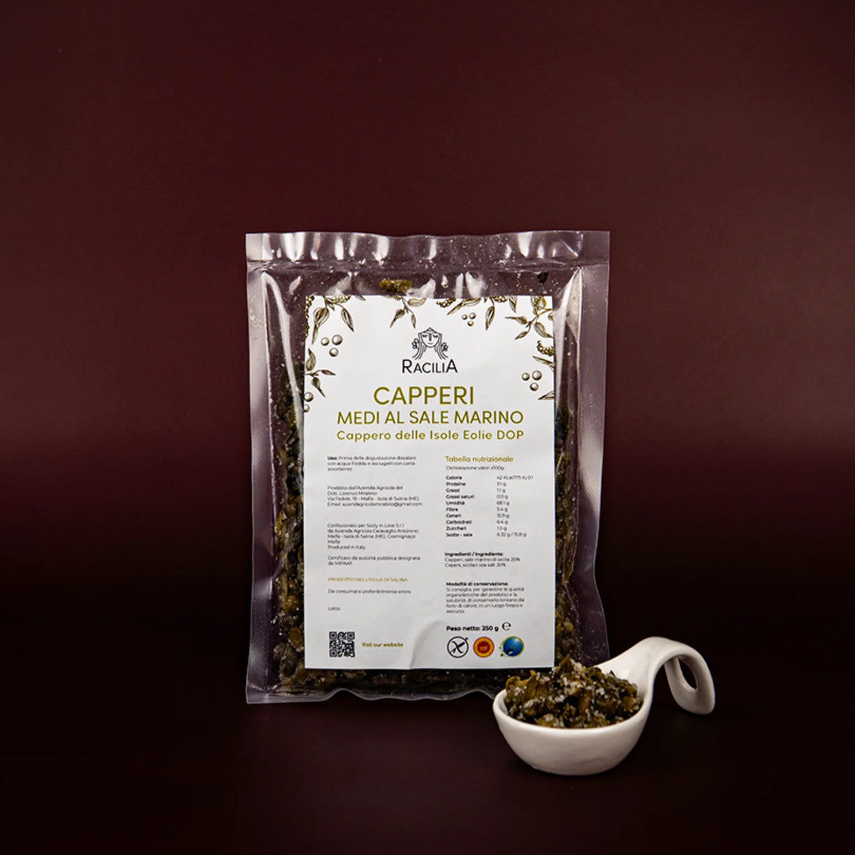 capperi medi al sale marino dop