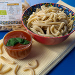 casarecce bio con passata di pomodoro 