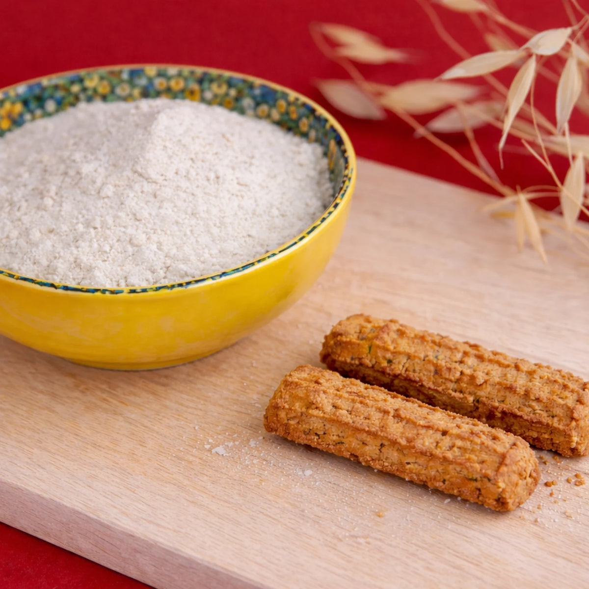 biscotti preparati con farina bio di grano tenero maiorca