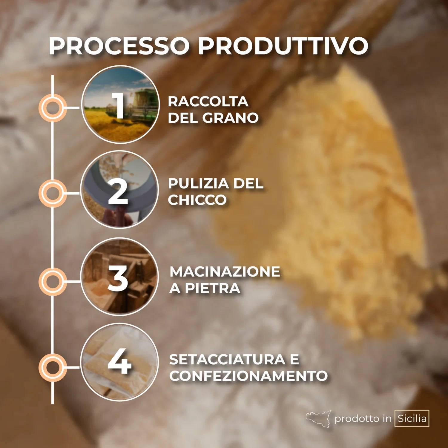 farina di maiorca bio fasi produttive