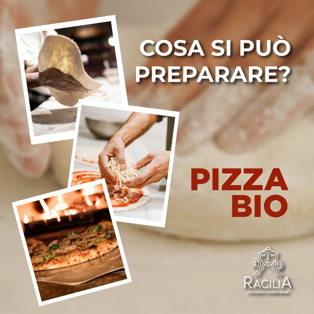 cosa preparare con mix per pizza bio racilia