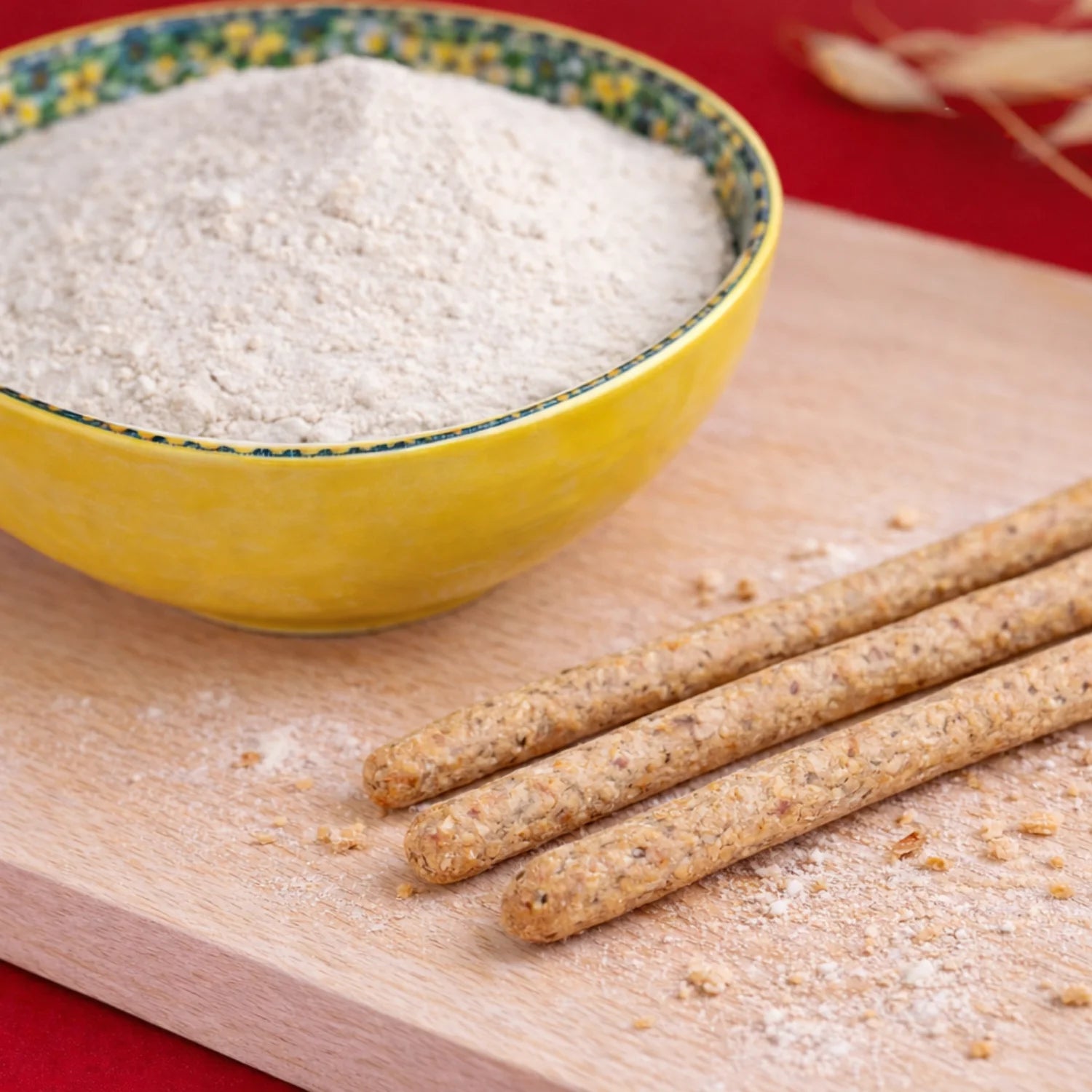 grissini preparati con farina di timilia 