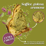 fetta di colomba extra pistacchio farcita