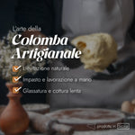 lista di caratteristiche artigianali colomba cioccolato