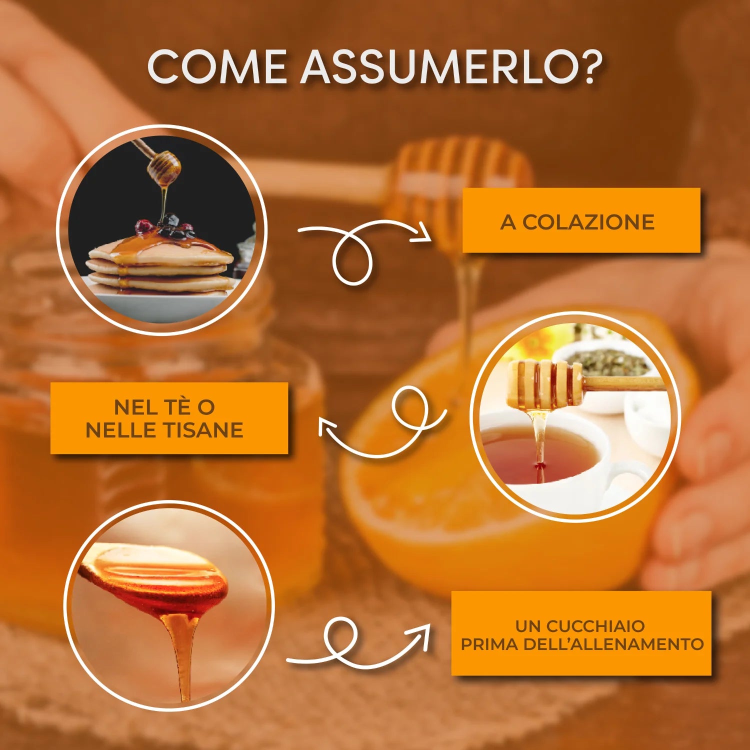 miele d'arancio come assumerlo