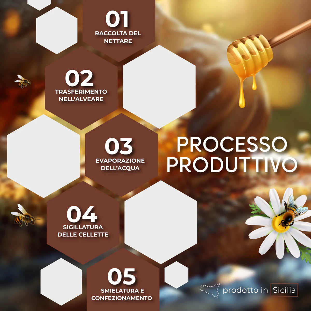 miele di castagno bio processo produttivo