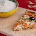 mix di farine bio usate per pizza fatta in casa