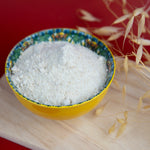 dettaglio di mix farine bio per pizza