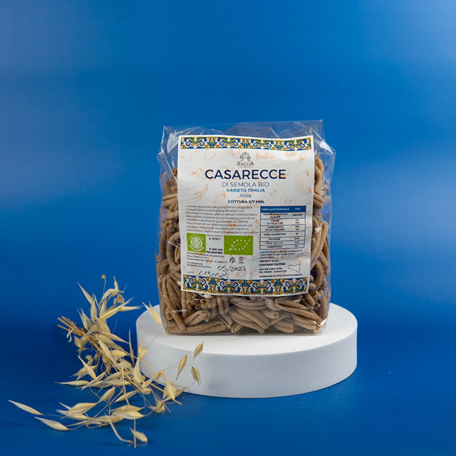 pasta di semola bio casarecce 