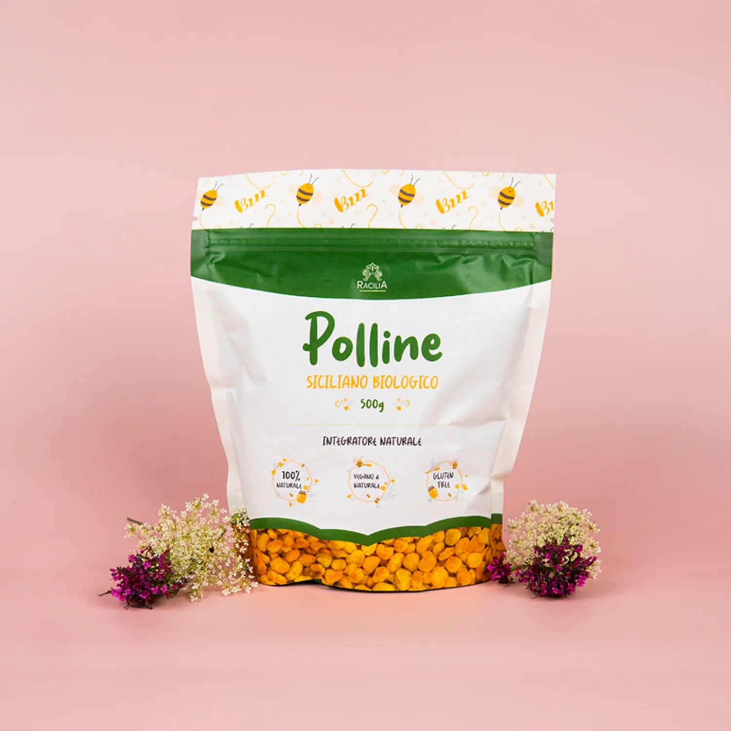 polline siciliano biologico 500 gr