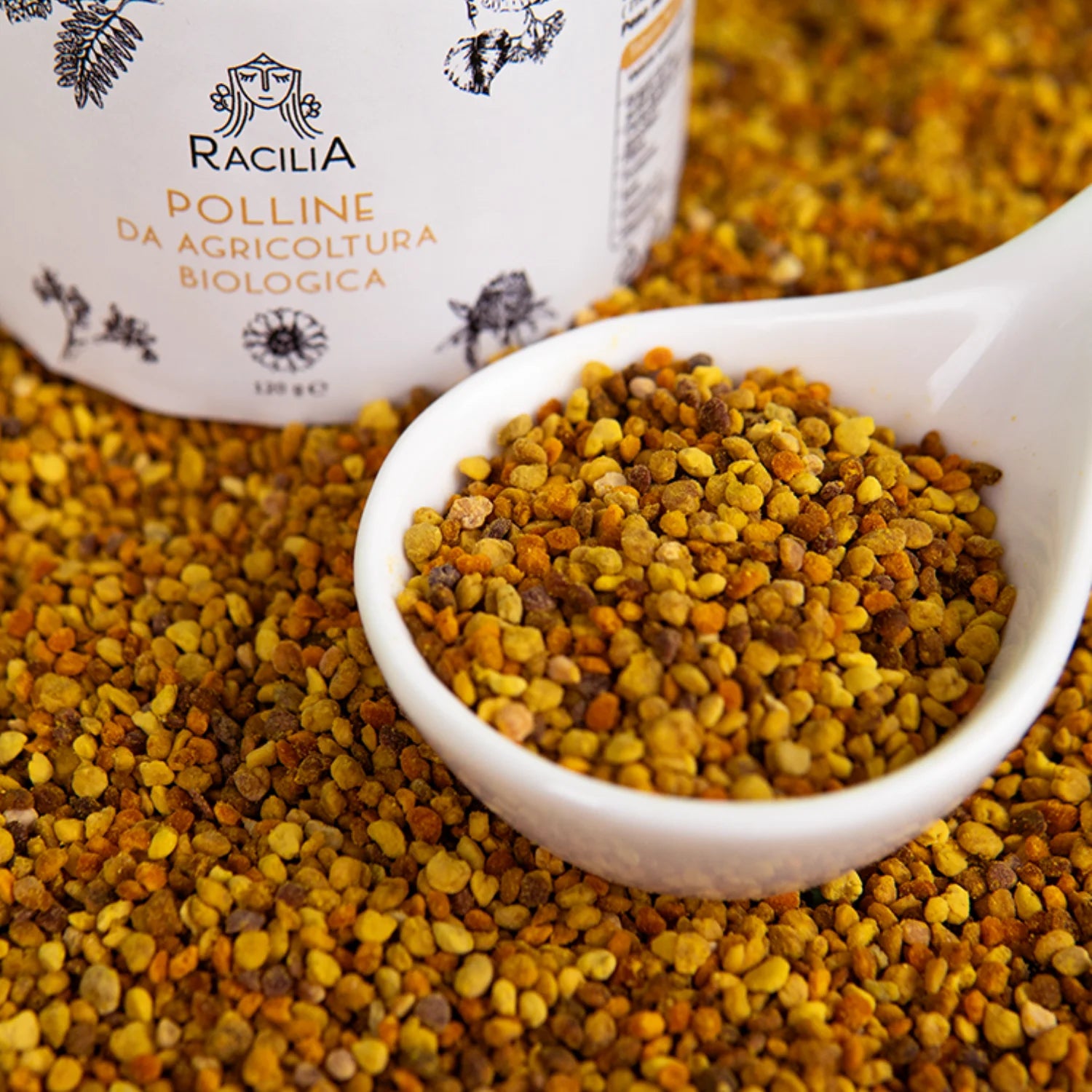 polline siciliano biologico in dettaglio