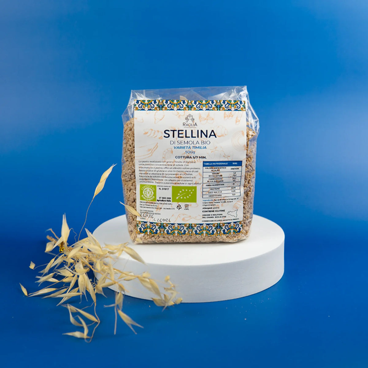 stelline di semola bio